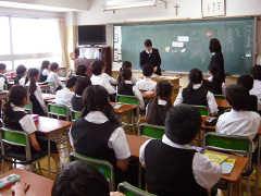 6年生高校生による授業