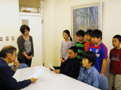 学校生活のあらゆる場面について話し合い学校に提案